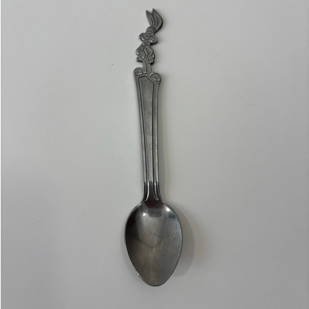Vintage Nestle Quik Spoon Stainless Steel with NesQuick Bunny Mascot Handle